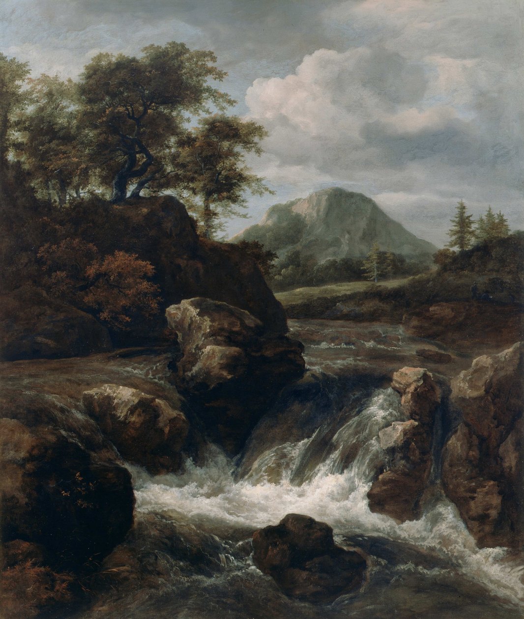 Et vandfald af Jacob van Ruisdael