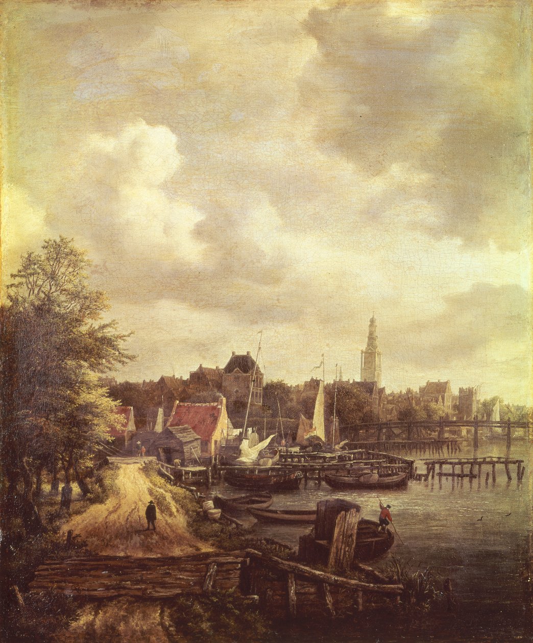 Udsigt over Amsterdam af Jacob van Ruisdael