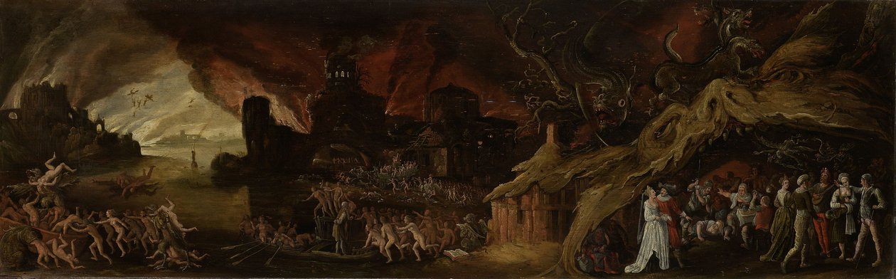 Den sidste dom og de syv dødssynder af Jacob van Swanenburgh