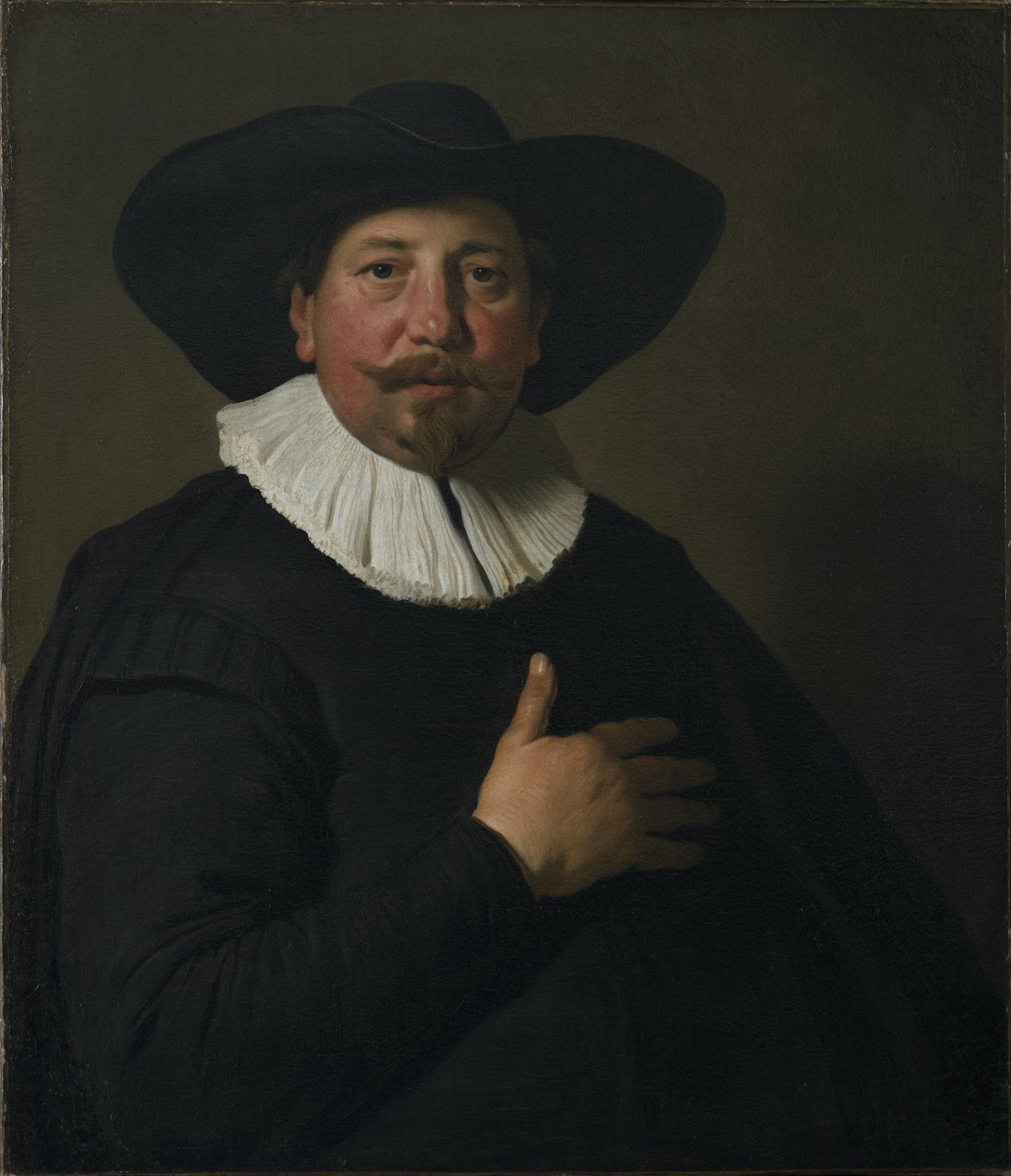 Portræt af en mand, ca. 1638 af Jacob Adriensz Backer