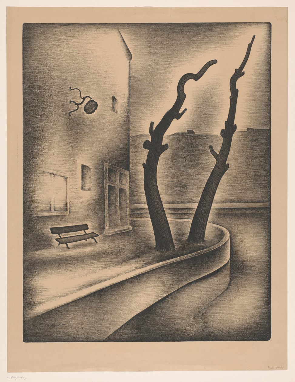 Hjørne af en kanal af Jacob Bendien (signed by artist)
