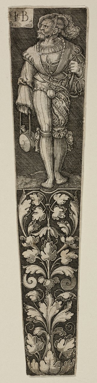 Dolkskede med en Landsknecht af Jacob Binck