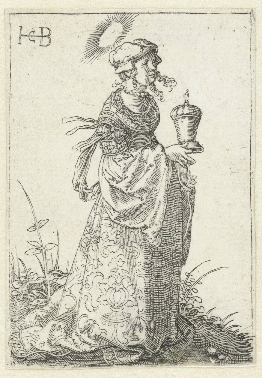 Maria Magdalena mødte zalfpot af Jacob Binck