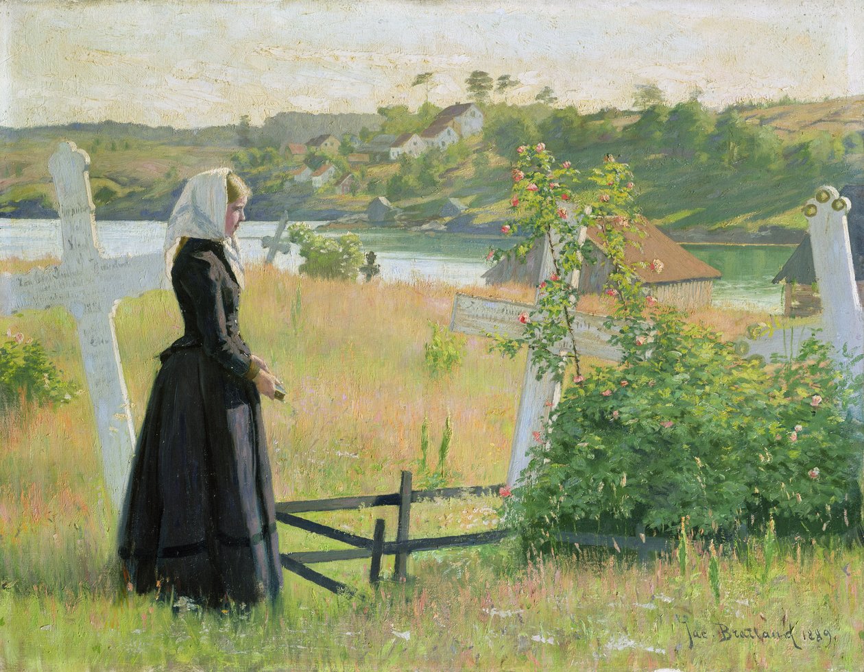 På kirkegården af Jacob Bratland
