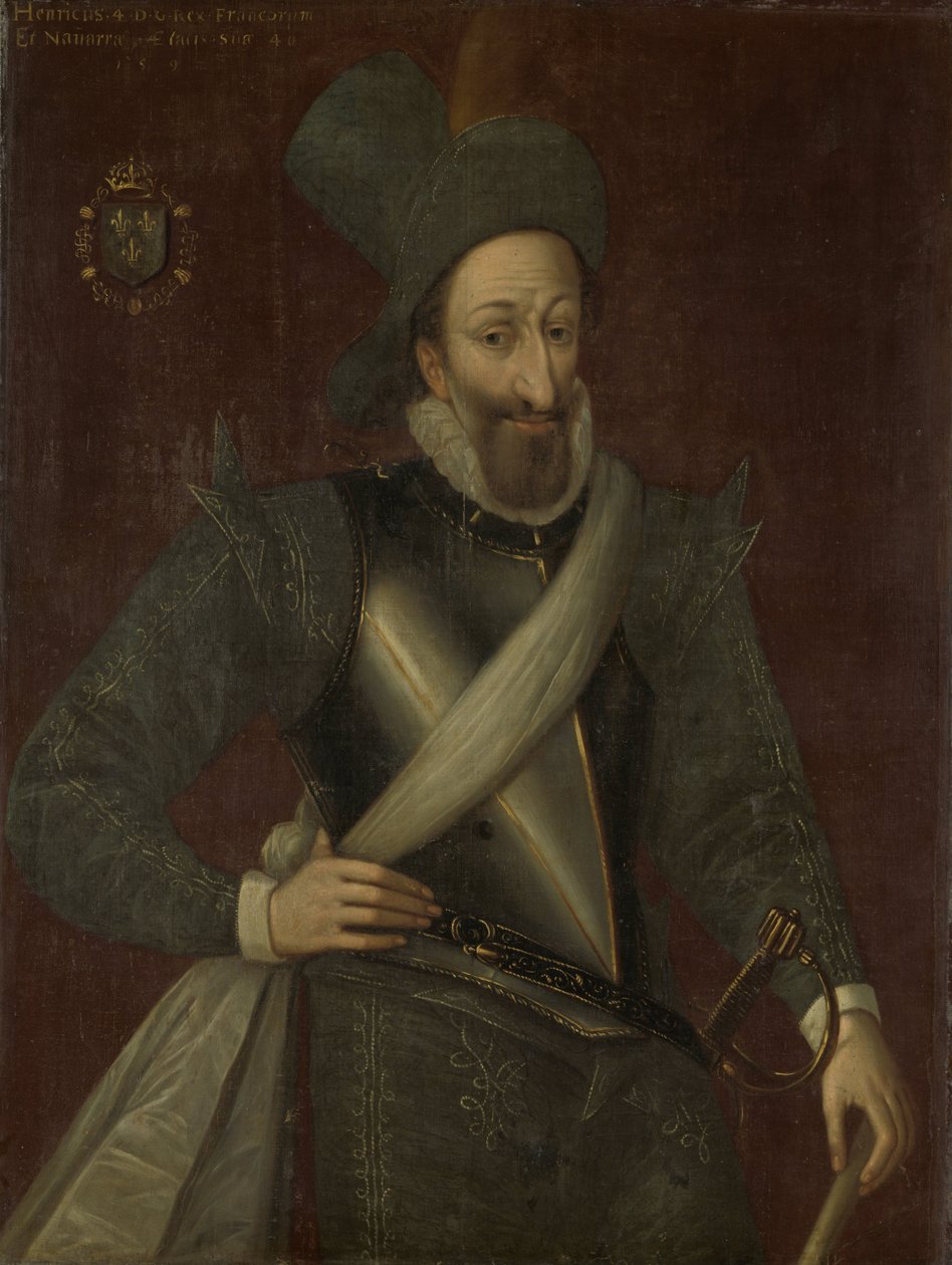 Henri IV (1553-1610), konge af Frankrig af Jacob Bunel (manner of)