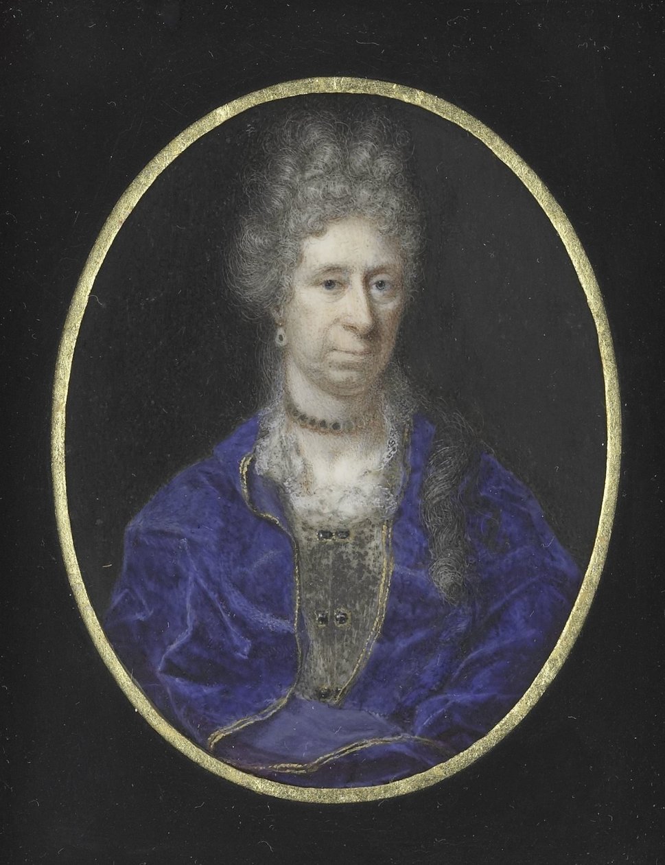Portræt af en kvinde af Jacob Christof Le Blon (attributed to)