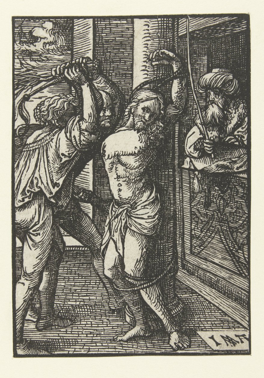 Kristi svøbe The Little Passion (serietitel) af Jacob Cornelisz van Oostsanen