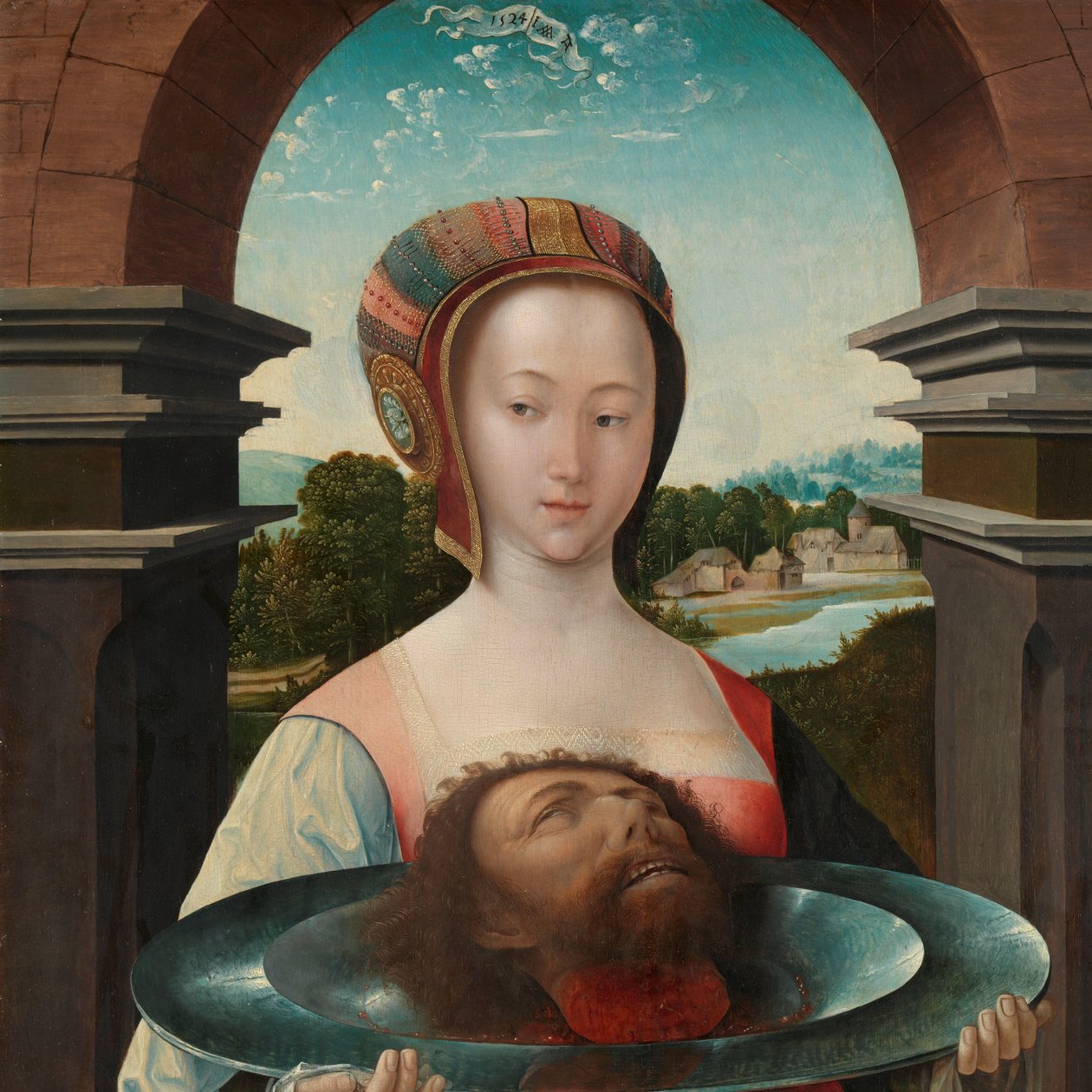 Salome med Johannes Døberens Hoved Salome og Johannes Døberens Hoved af Jacob Cornelisz van Oostsanen