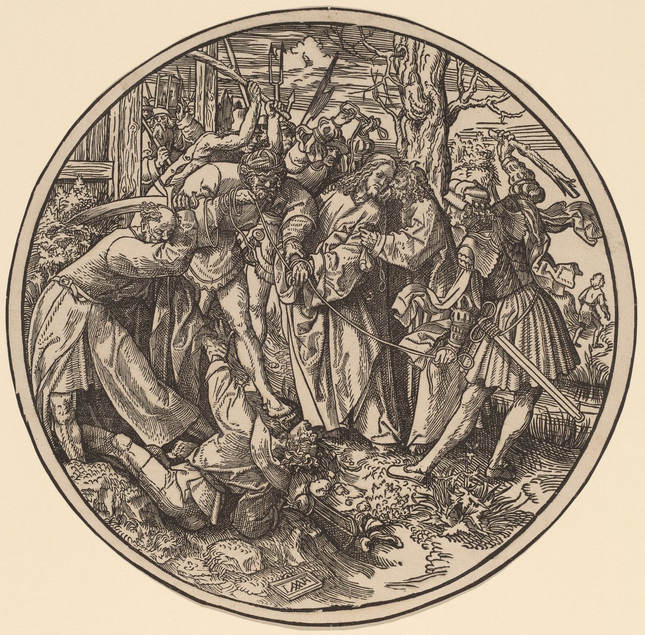 Kristi forræderi af Jacob Cornelisz van Oostsanen