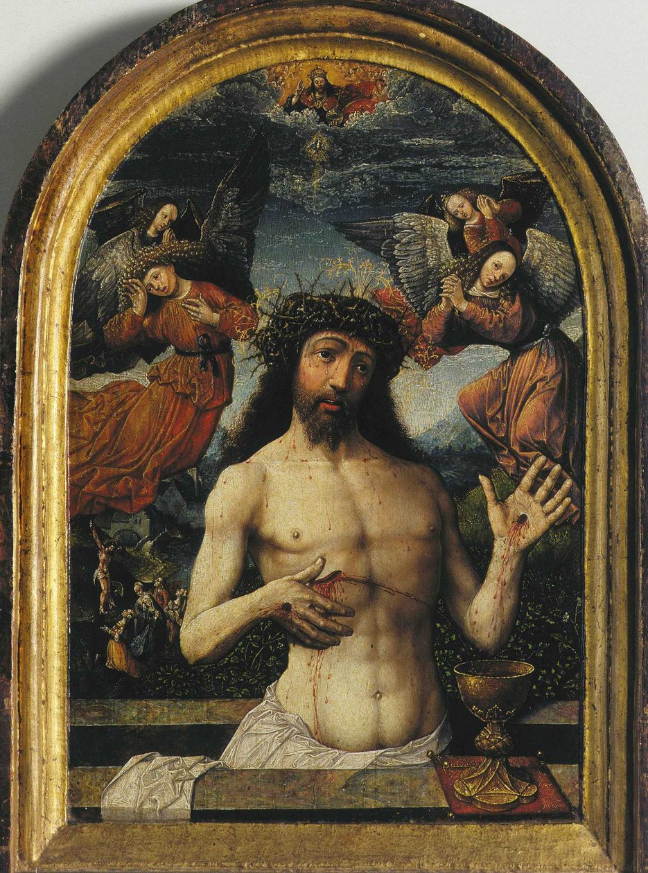 Sorgernes mand af Jacob Cornelisz van Oostsanen