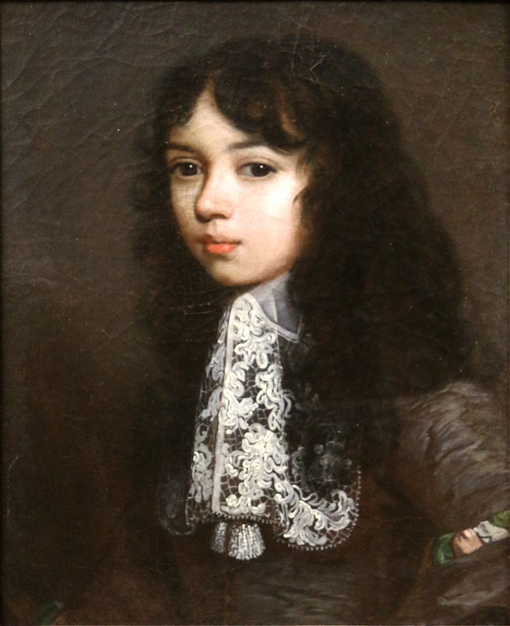 Portræt af en ung herre. af Jacob Ferdinand Voet