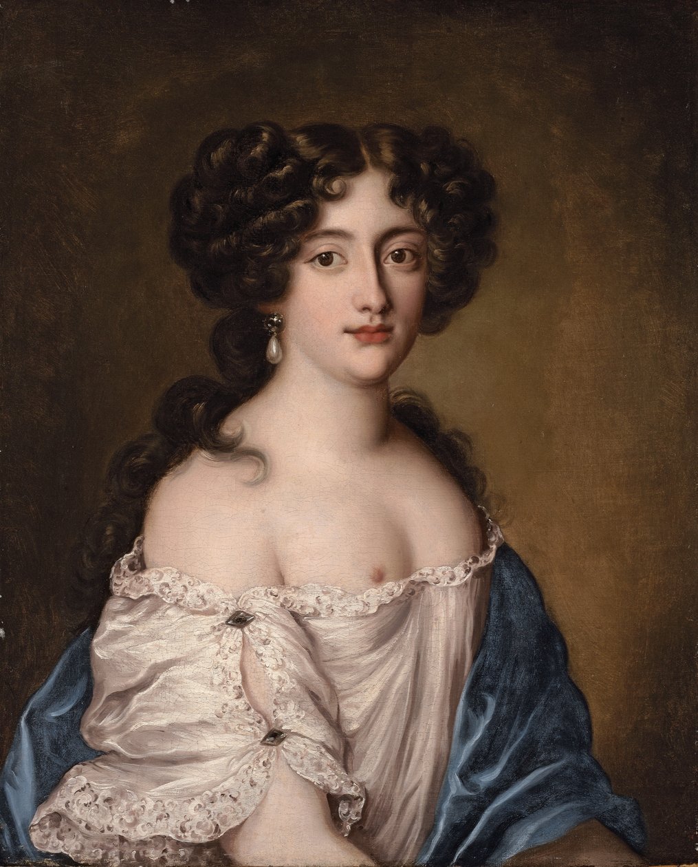Portræt af Ortensia Mancini som Afrodite af Jacob Ferdinand Voet