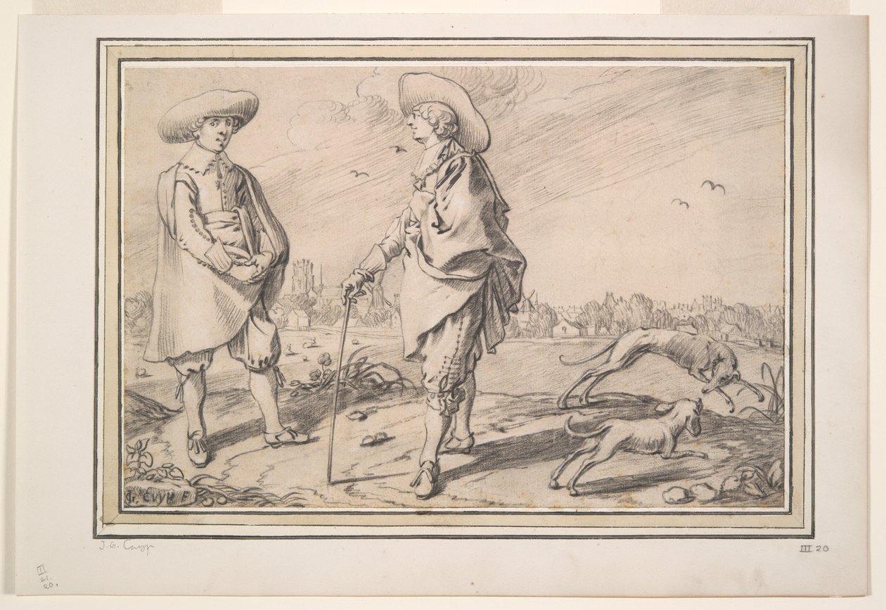 Portræt af to herrer fra Dordrecht af Jacob Gerritsz Cuyp