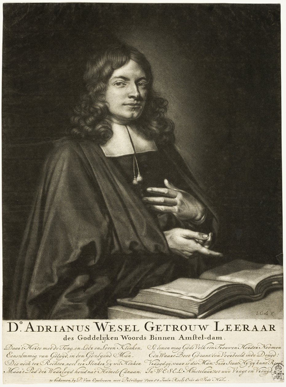 Adrian Wesel, gejstlig i Amsterdam af Jacob Gole
