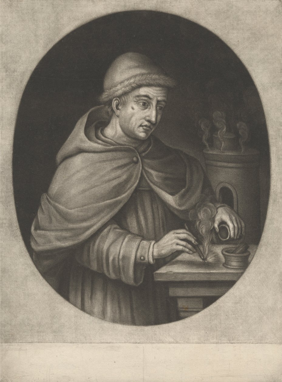 Berthold Schwarz af Jacob Gole