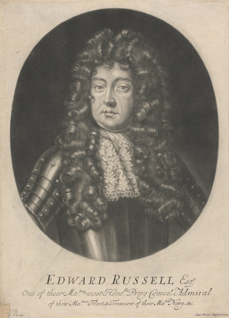 Edward Russell, jarl af Orford af Jacob Gole