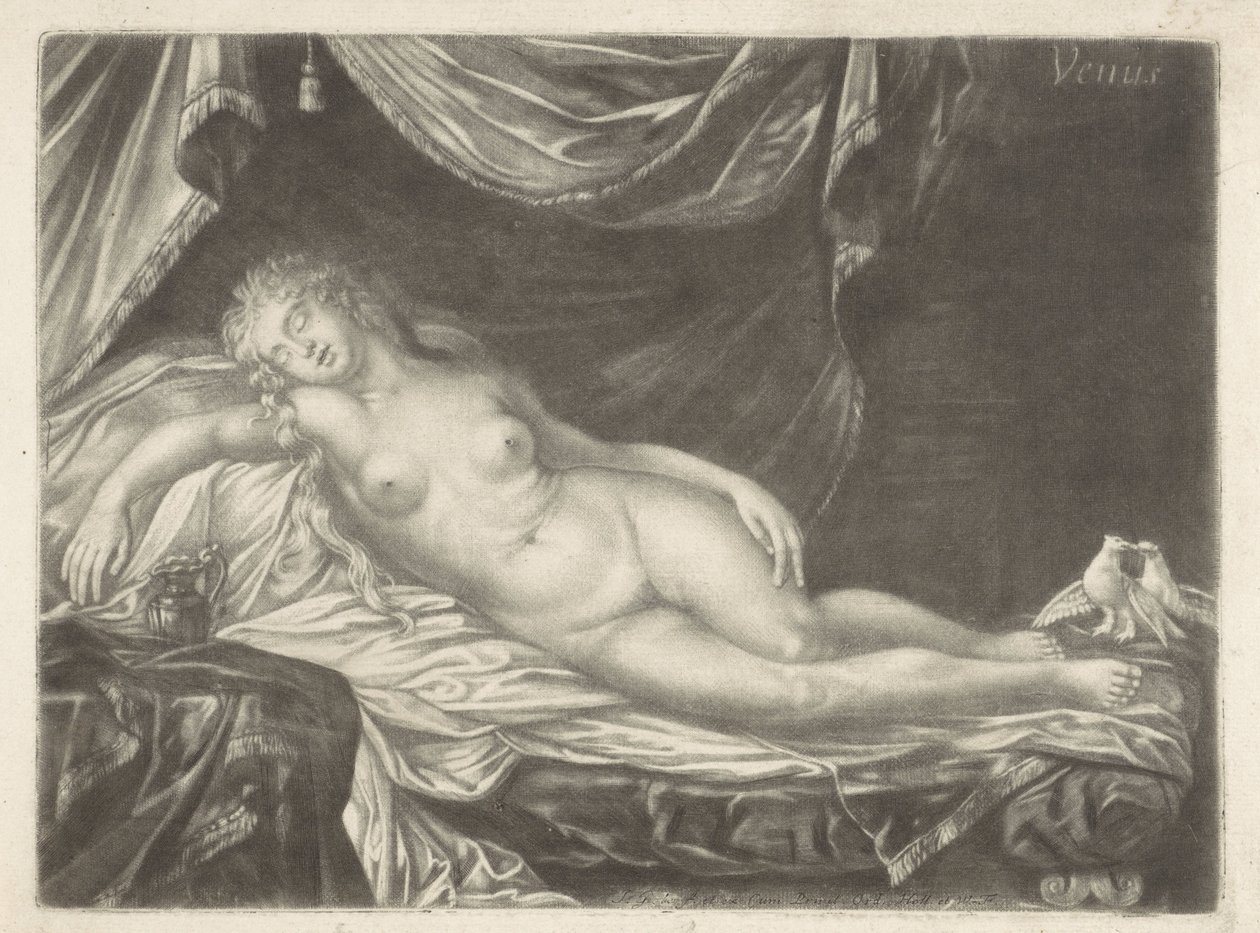 Sovende Venus Venus af Jacob Gole