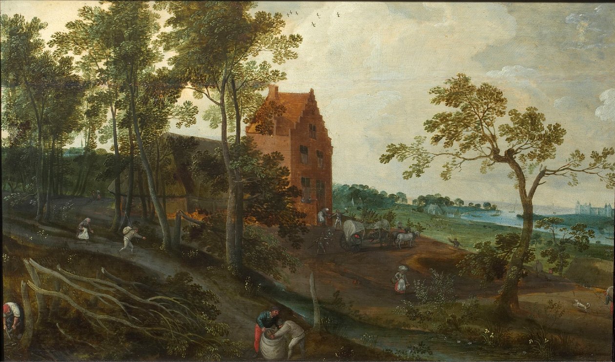 De fire årstider: Sommer, 1577. af Jacob Grimmer
