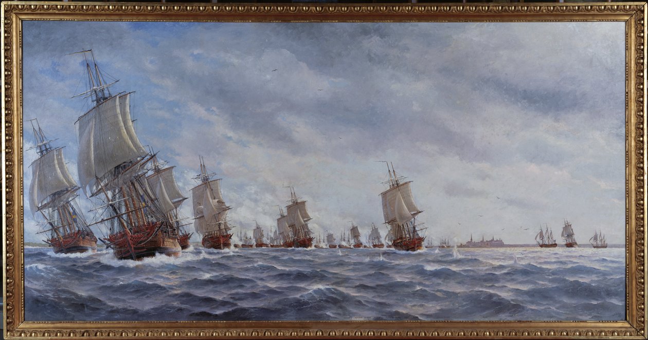 Søslaget ved Reval den 13. maj 1790. af Jacob Hagg