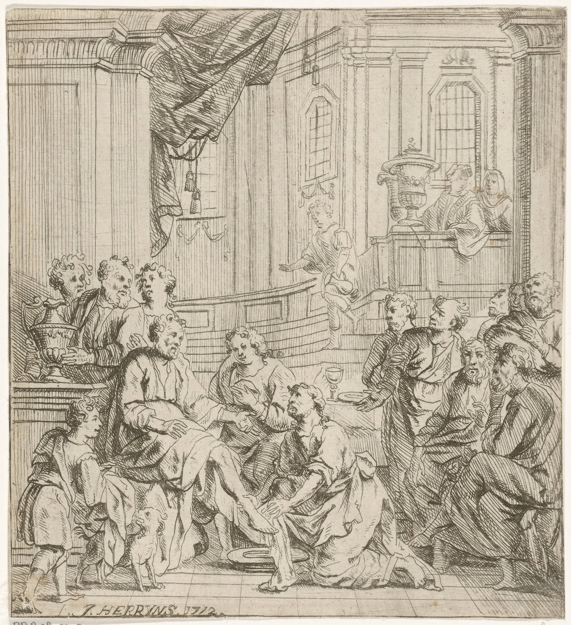 Fodvask af Jacob Herreyns (I)