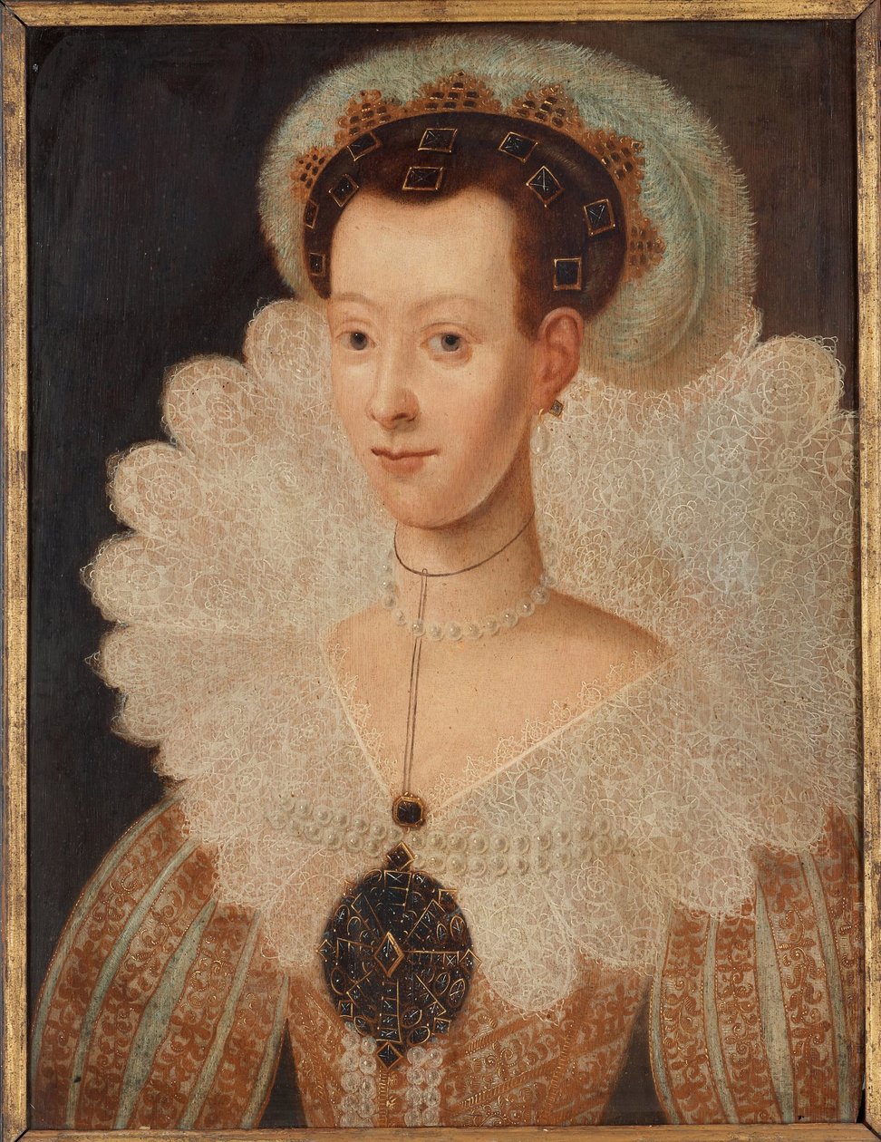 Dronning Marie Eleonore af Sverige (nee Marie Eleonore af Brandenburg af Jacob Hoefnagel