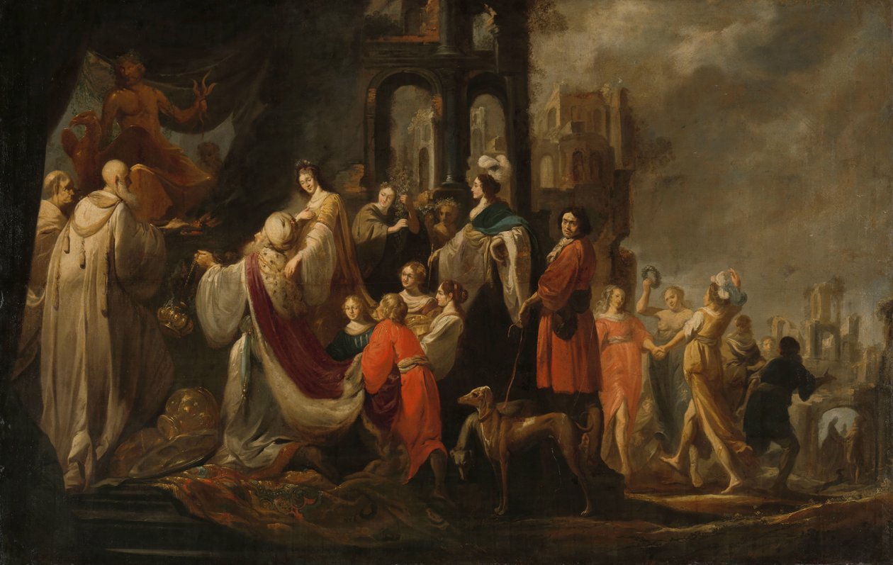 Kong Salomons afgudsdyrkelse af Jacob Hogers