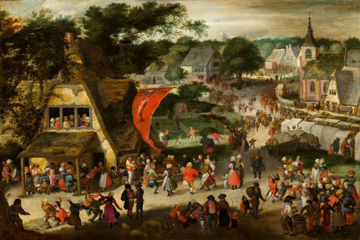 Messe på St. Sebastians dag, ca. 1598 af Jacob I Savery