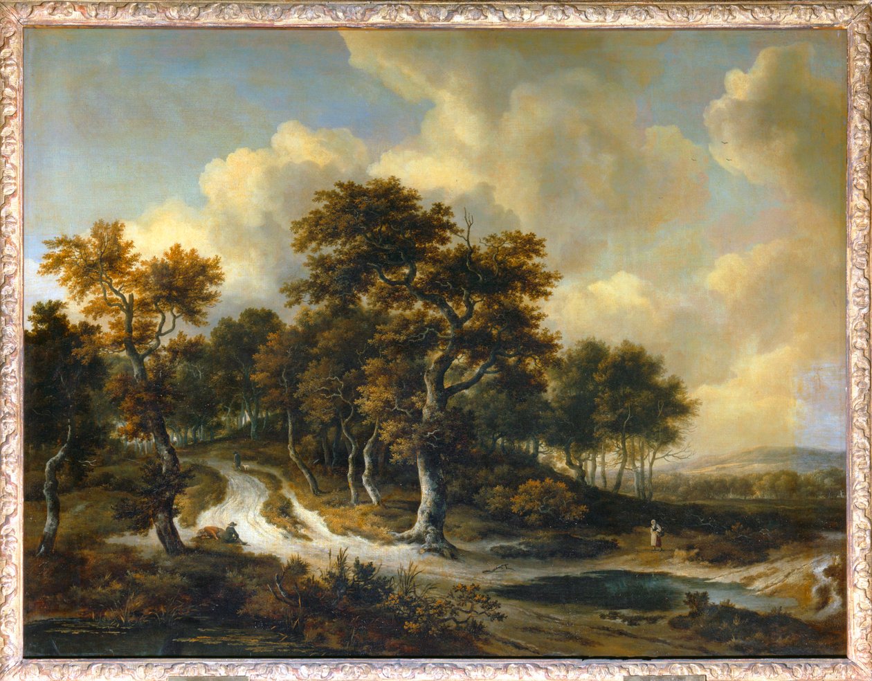 La Route. ... af Jacob Isaaksz. or Isaacksz. van Ruisdael