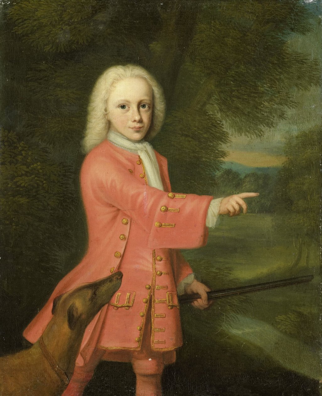 Portræt af en dreng af Jacob Jan Nachenius (attributed to)
