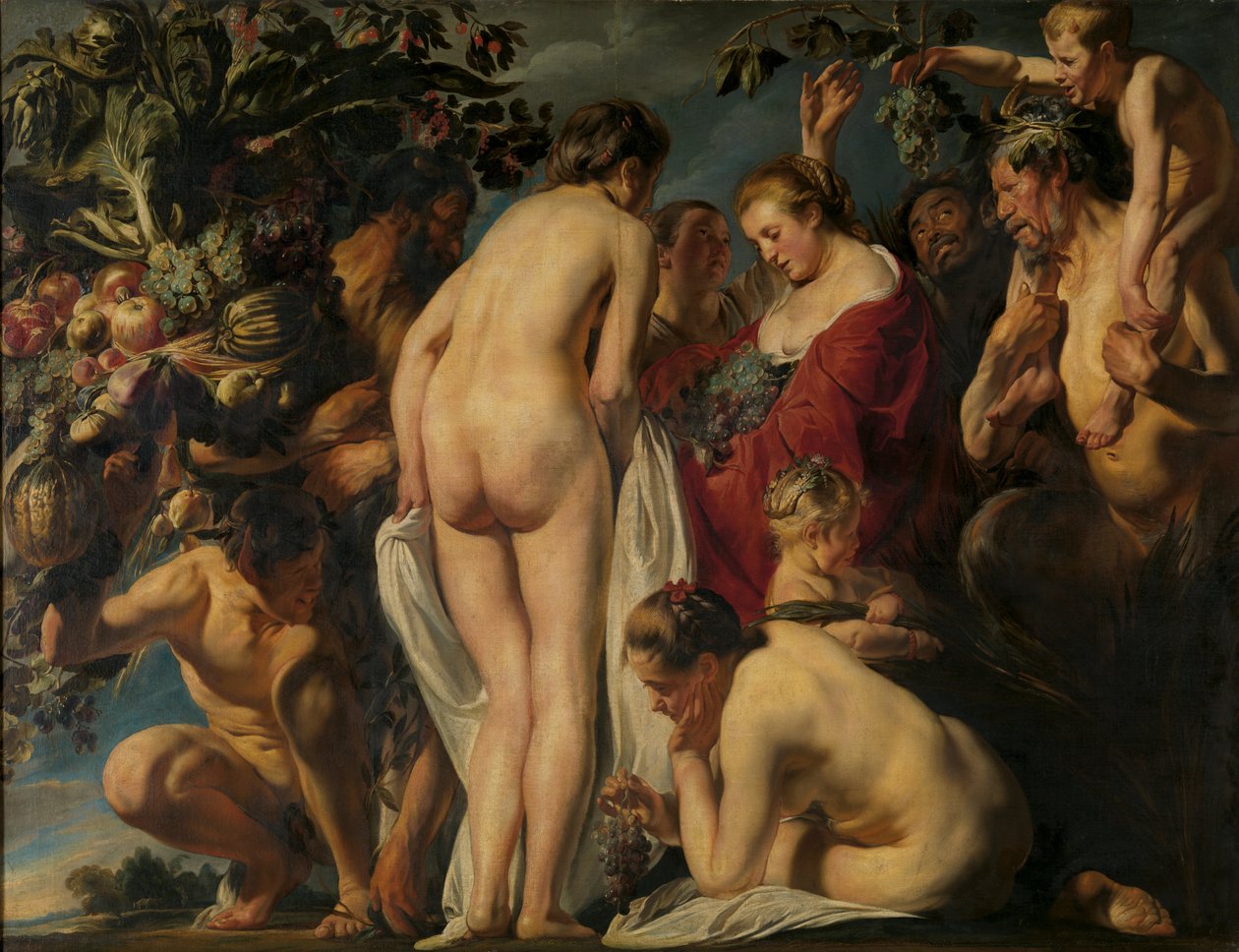 Allegori om frugtbarhed af Jacob Jordaens