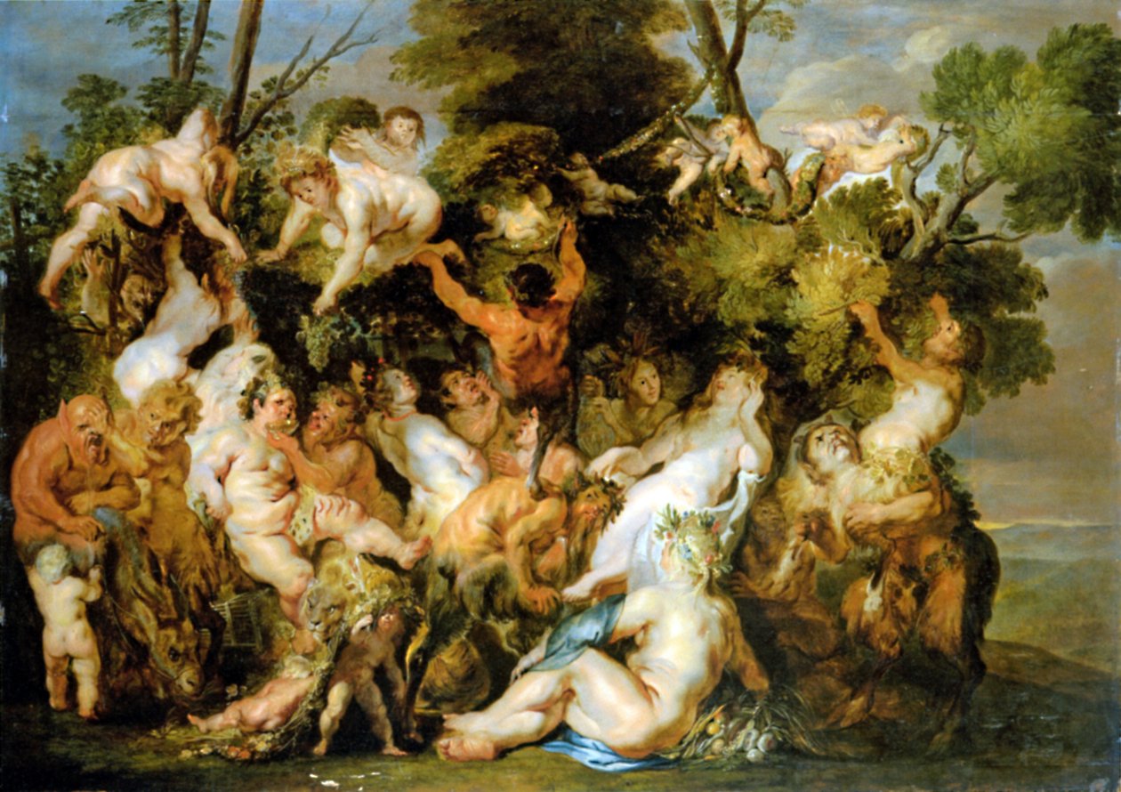 Bacchanal af Jacob Jordaens