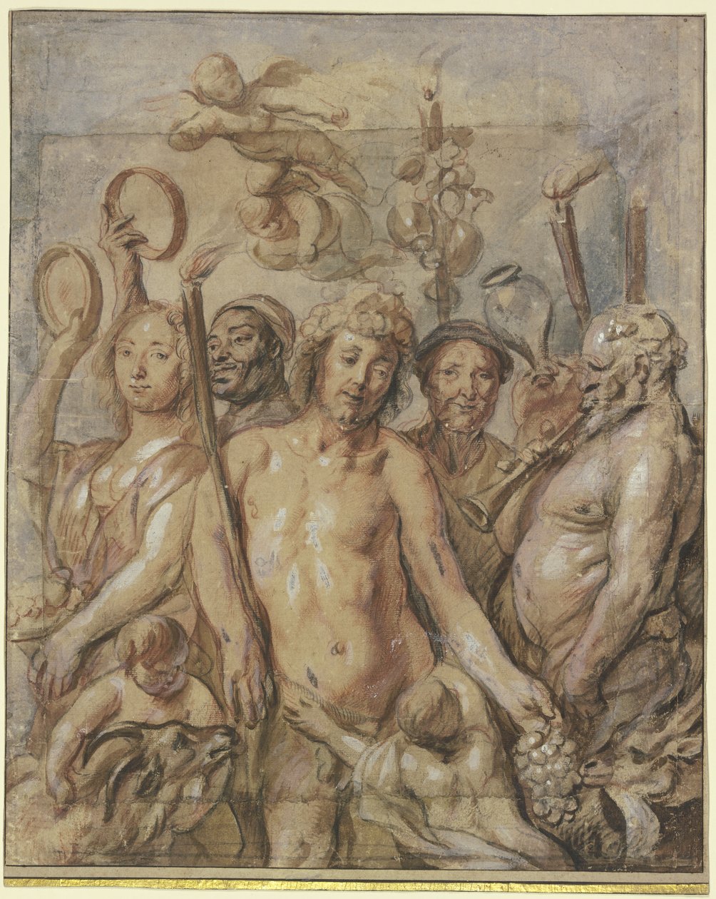 Bacchanters optog (Bacchus’ triumf) af Jacob Jordaens