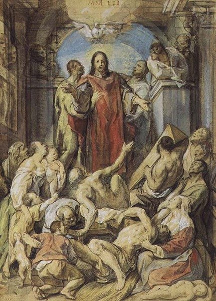 Kristus Mirakelarbejderen af Jacob Jordaens