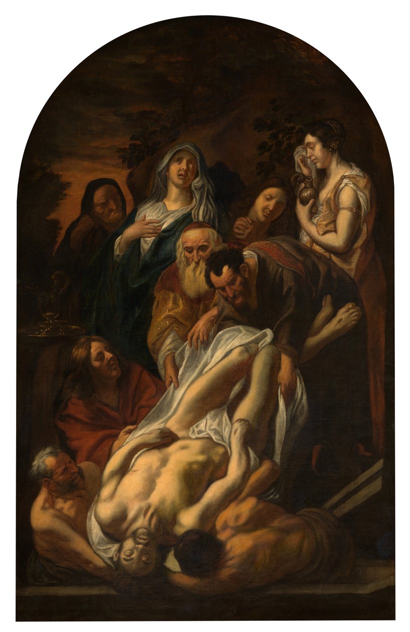 Kristi gravlæggelse af Jacob Jordaens