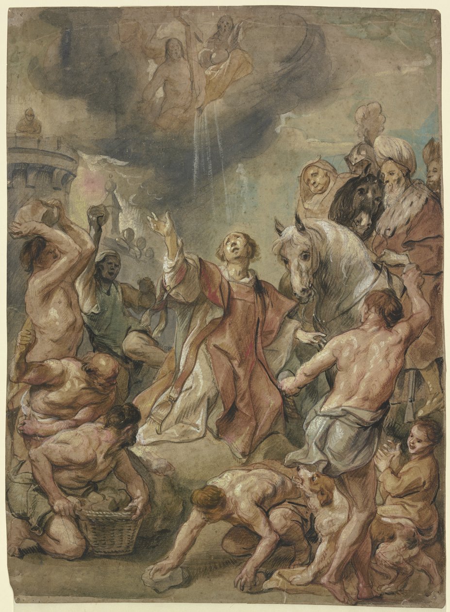 Sankt Stefans martyrium af Jacob Jordaens