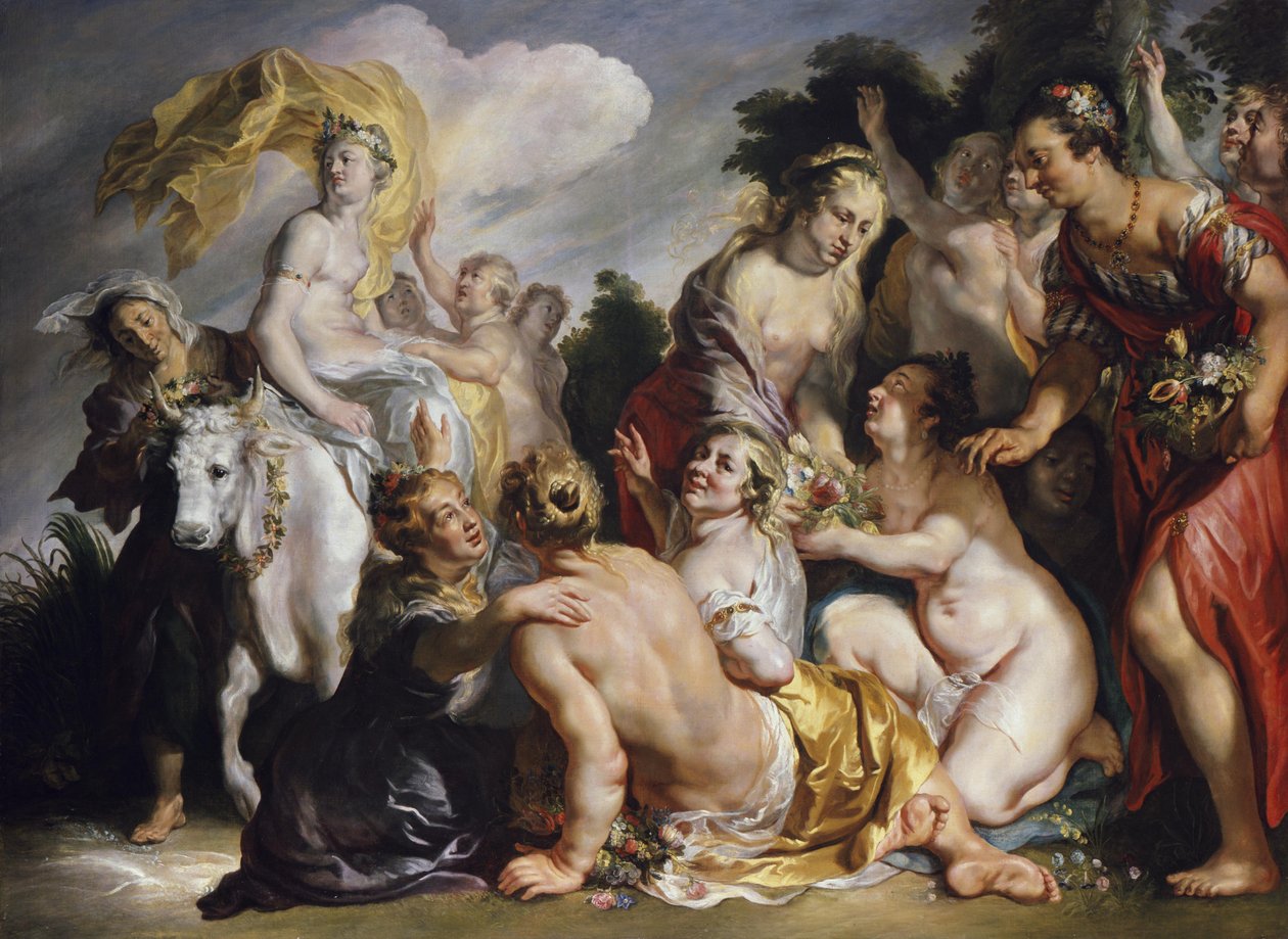 Europas bortførelse af Jacob Jordaens