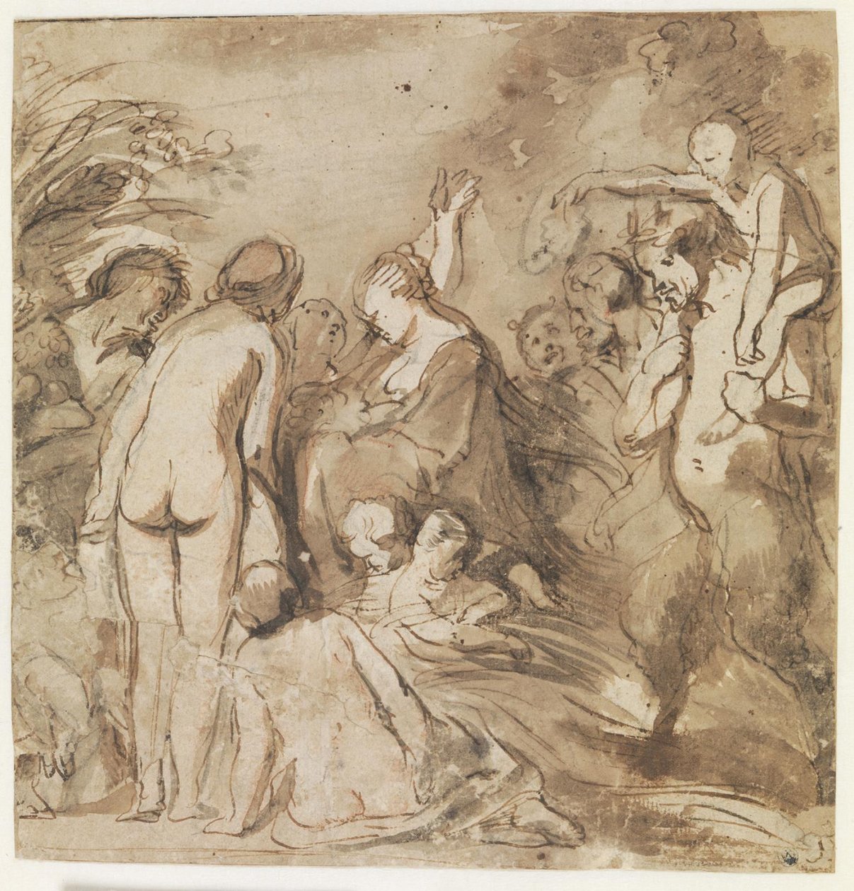 Hyldest til Pomona (allegori om frugtbarhed) af Jacob Jordaens