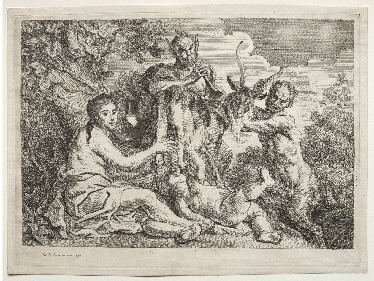 Jupiter næret af geden Almathea, 1652. af Jacob Jordaens