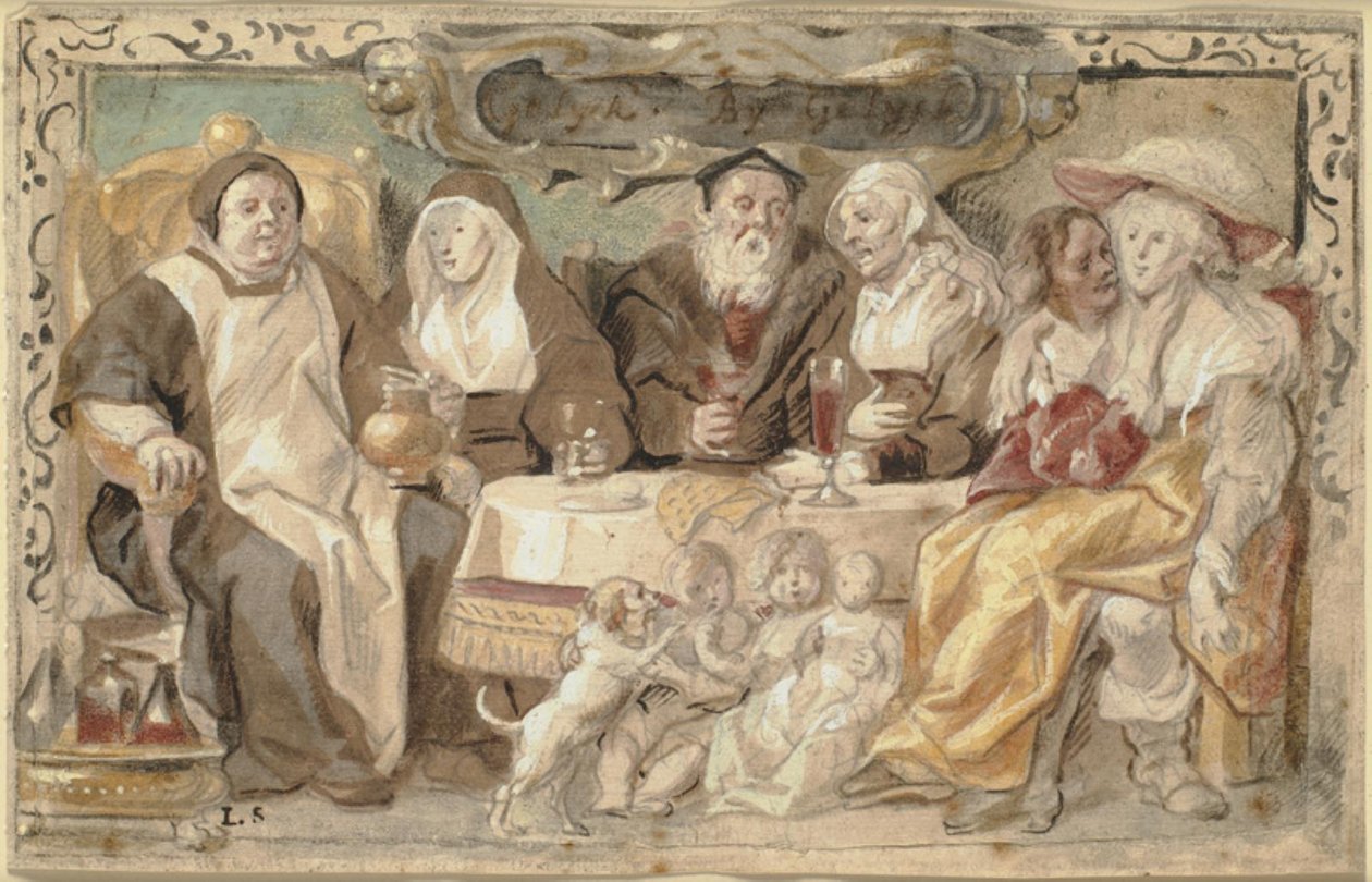 Kan lide at lide af Jacob Jordaens