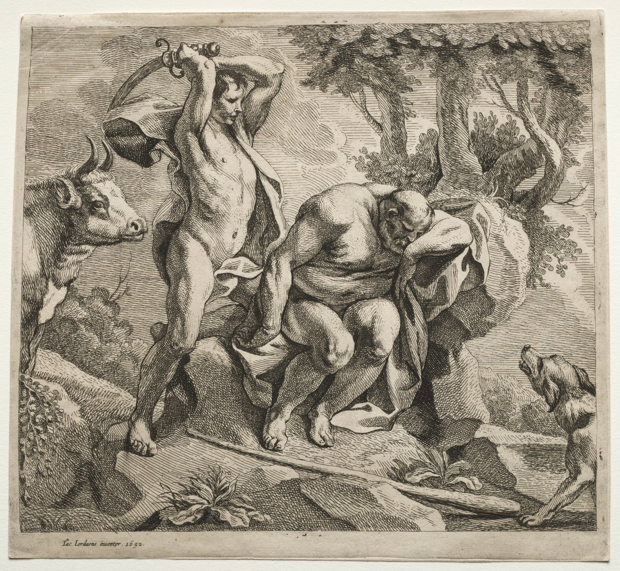 Mercury Killing Argus af Jacob Jordaens