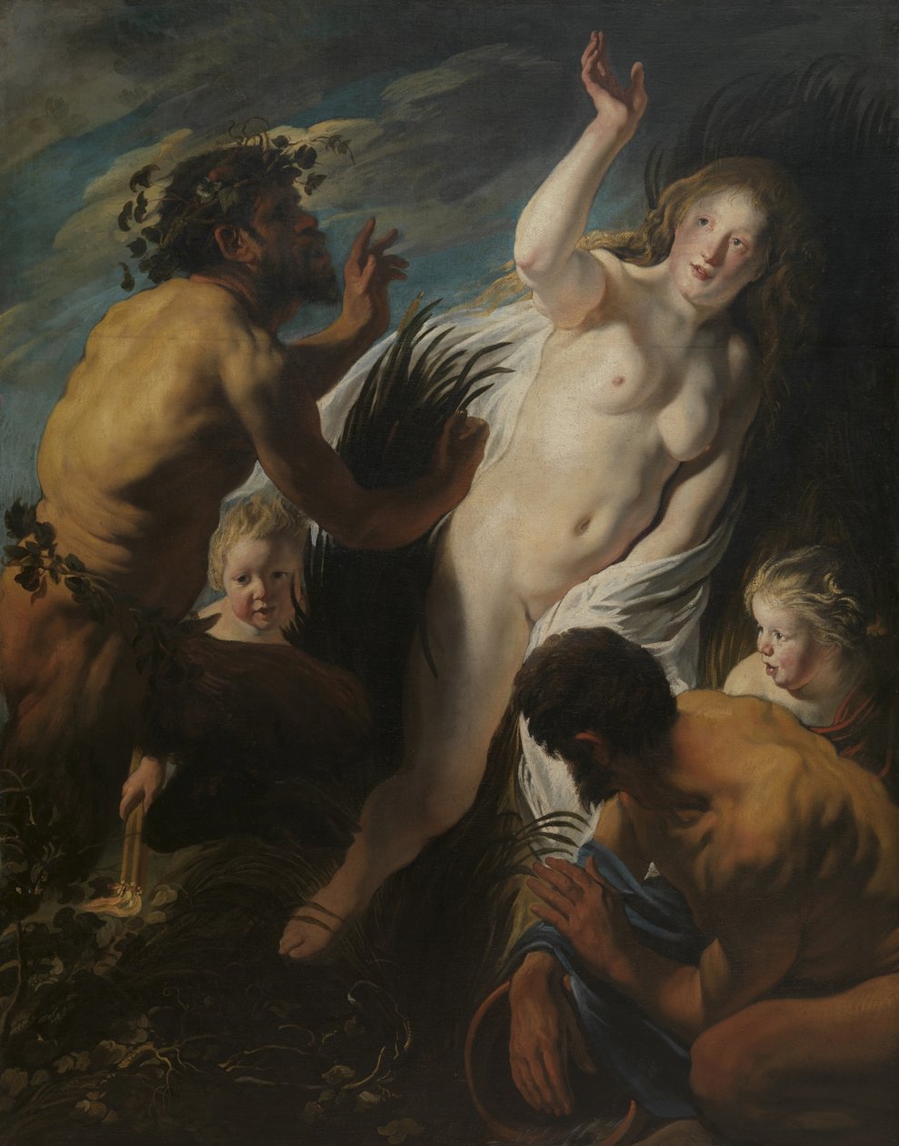 Pan og Syrinx af Jacob Jordaens