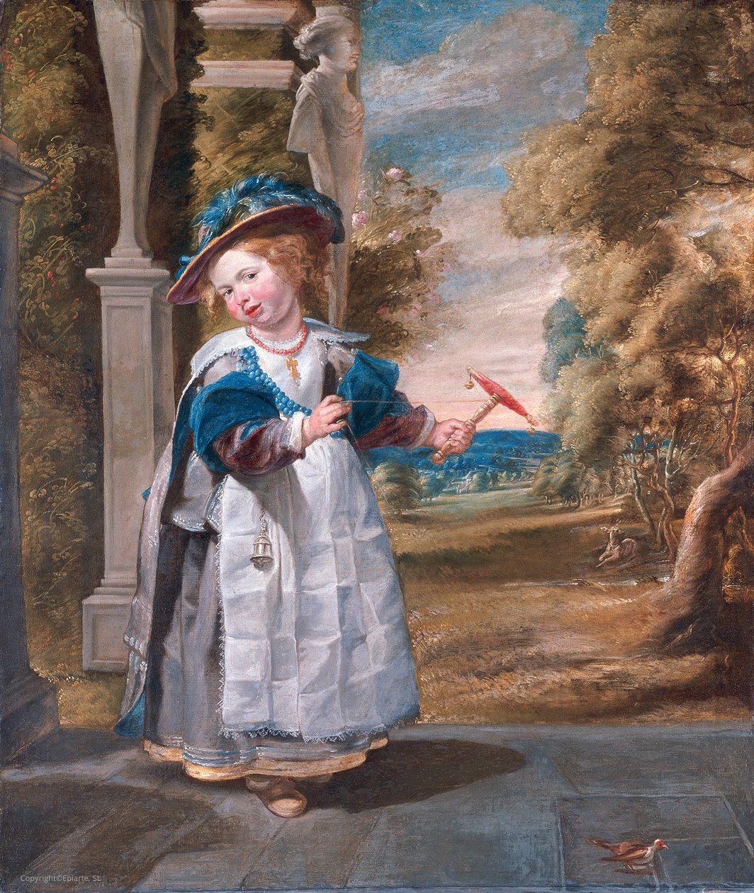 Portræt af Anna Catharina Jordaens (1629-1676) af Jacob Jordaens