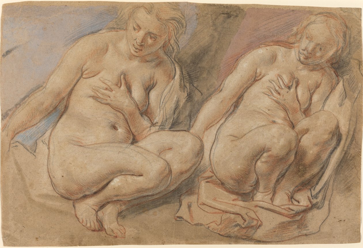 Susannah Crouching af Jacob Jordaens