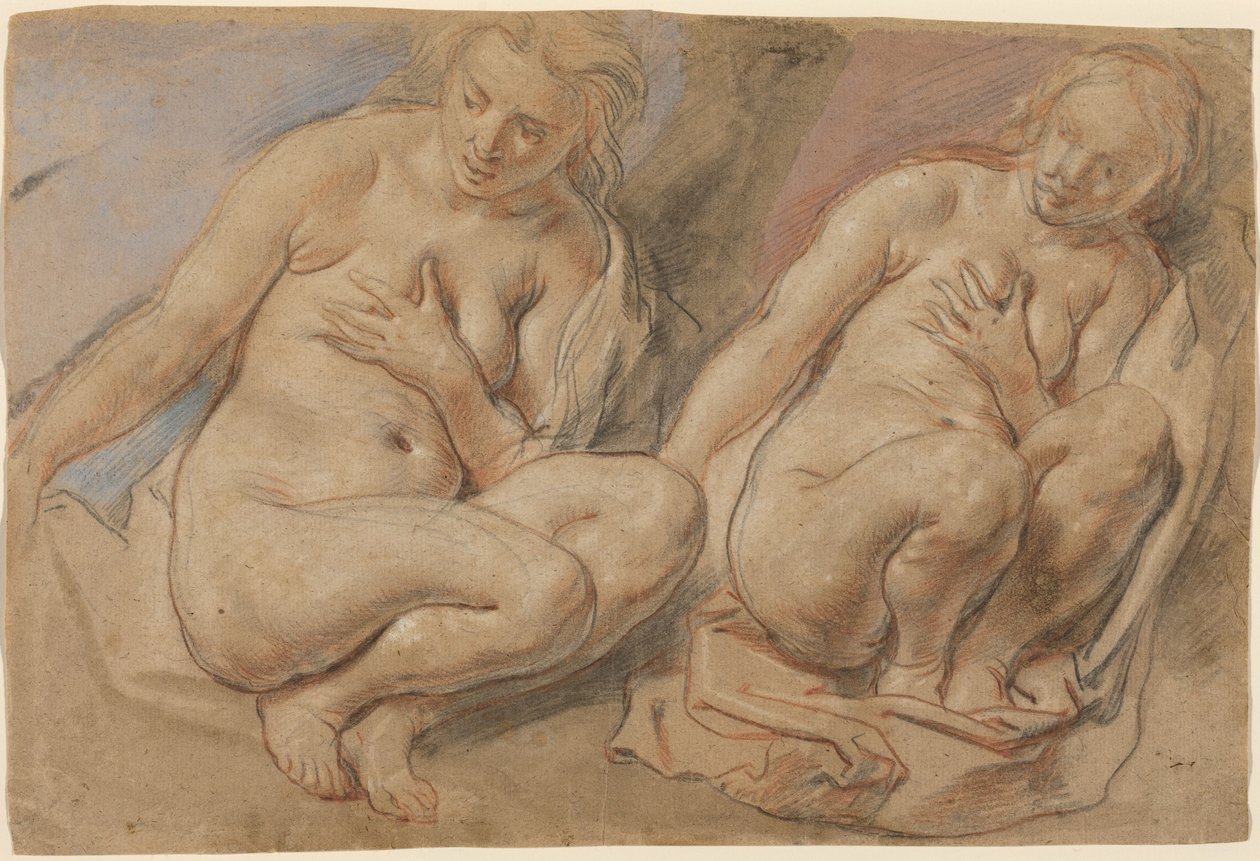 Huksiddende Susanna af Jacob Jordaens
