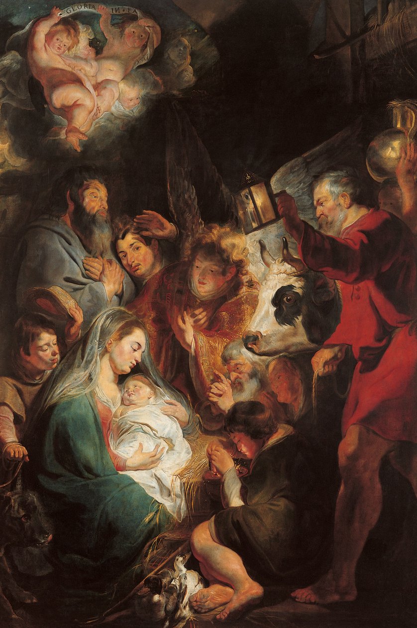Magiernes tilbedelse af Jacob Jordaens