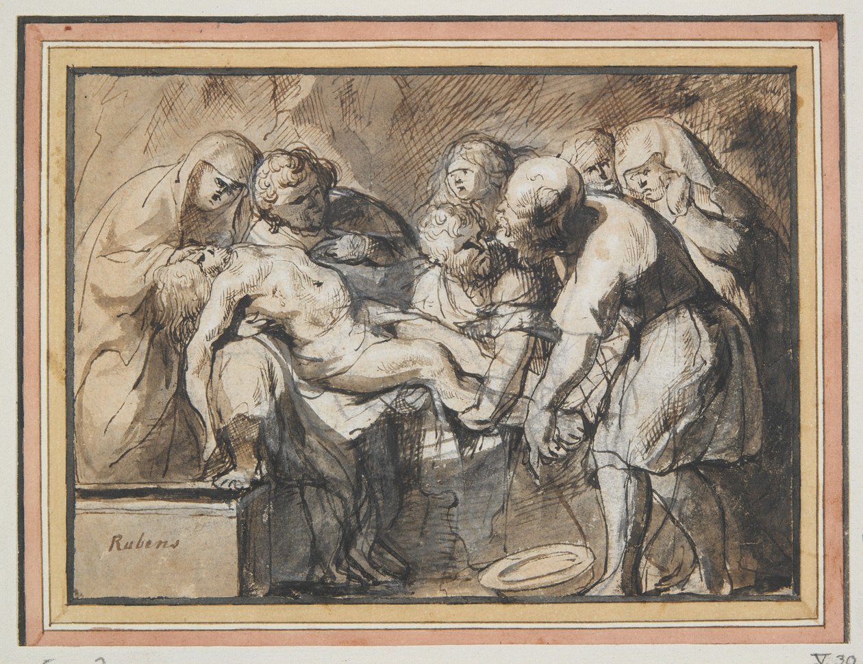 Gravlæggelsen af Jacob Jordaens