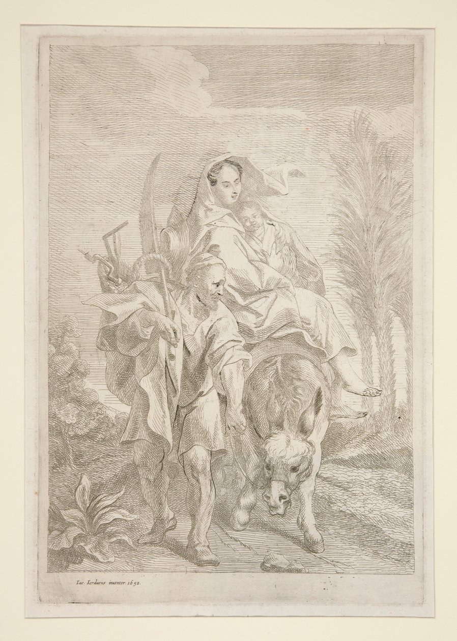 Flugten til Egypten af Jacob Jordaens