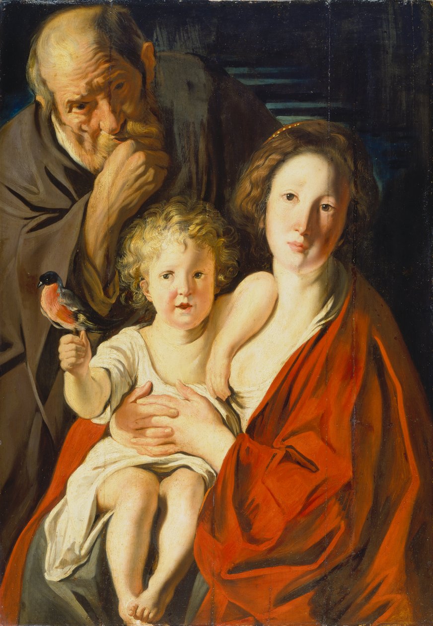 Den hellige familie af Jacob Jordaens