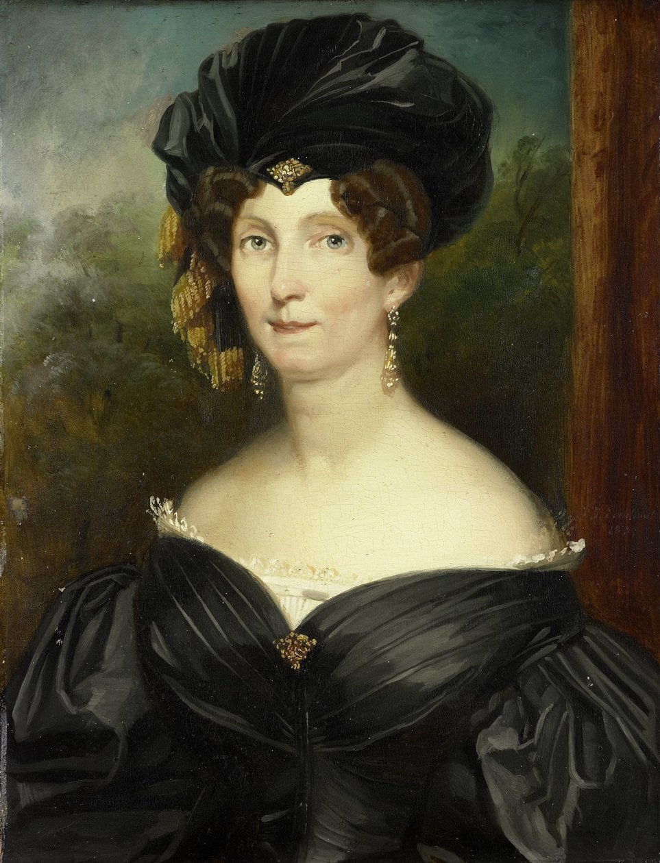 Petronella de Lange (1779-1835), kone til Jonkheer Theodorus Frederik van Capellen af Jacob Joseph Eeckhout