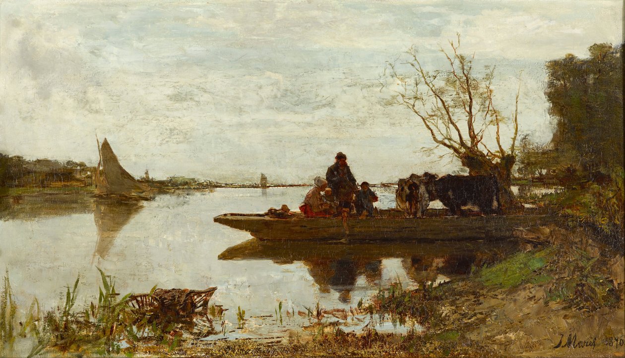Færge af Jacob Maris